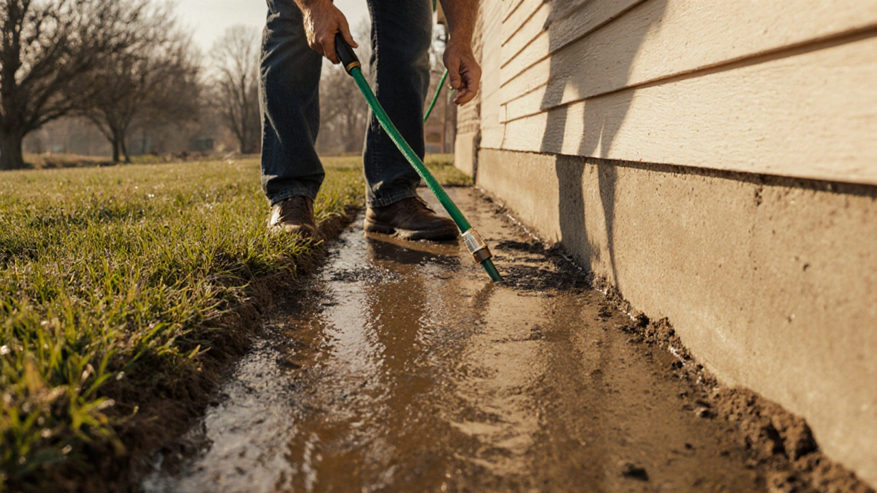 Should I Water My House Foundation to Keep It from Cracking?